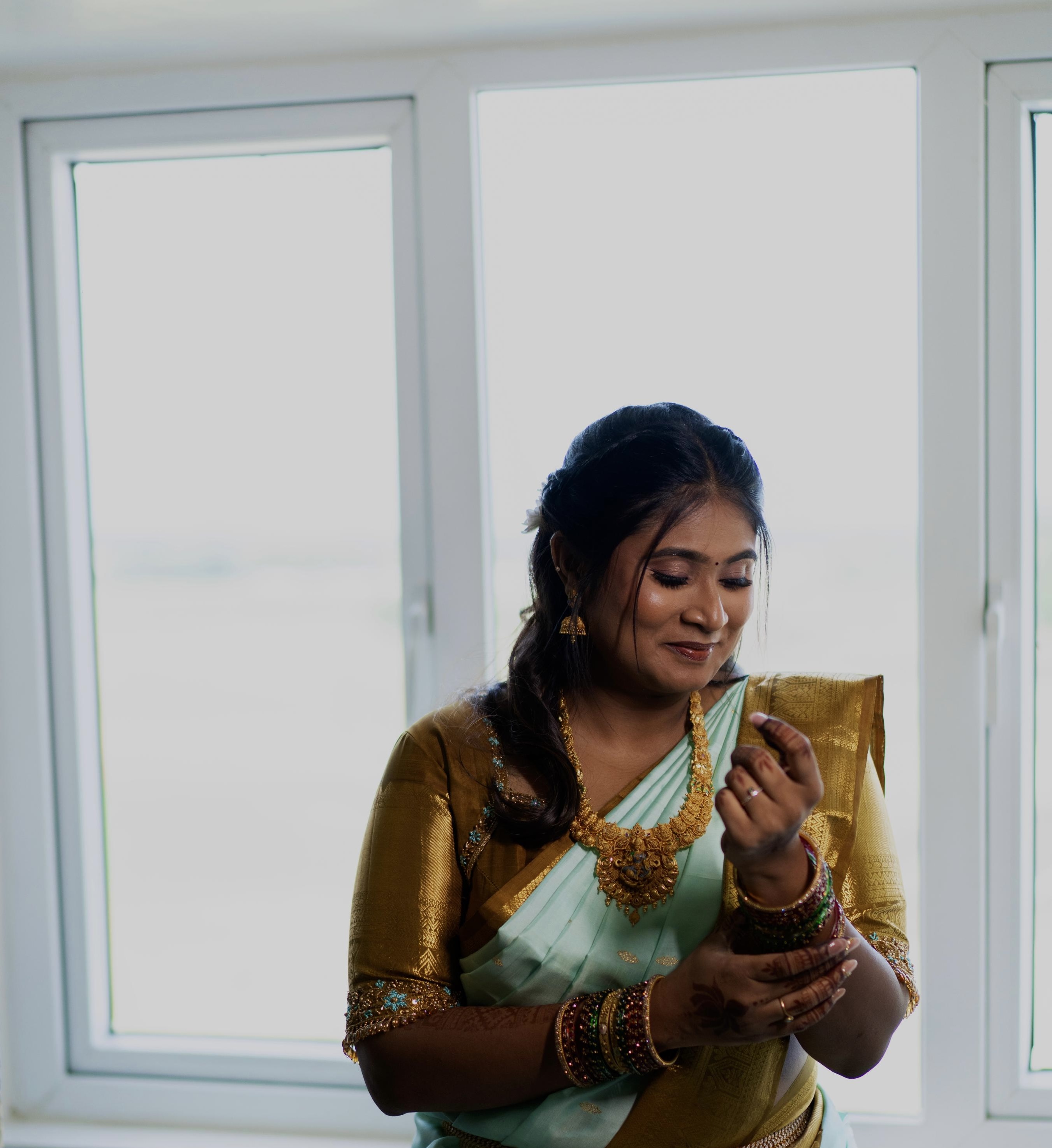 Bridal portrait